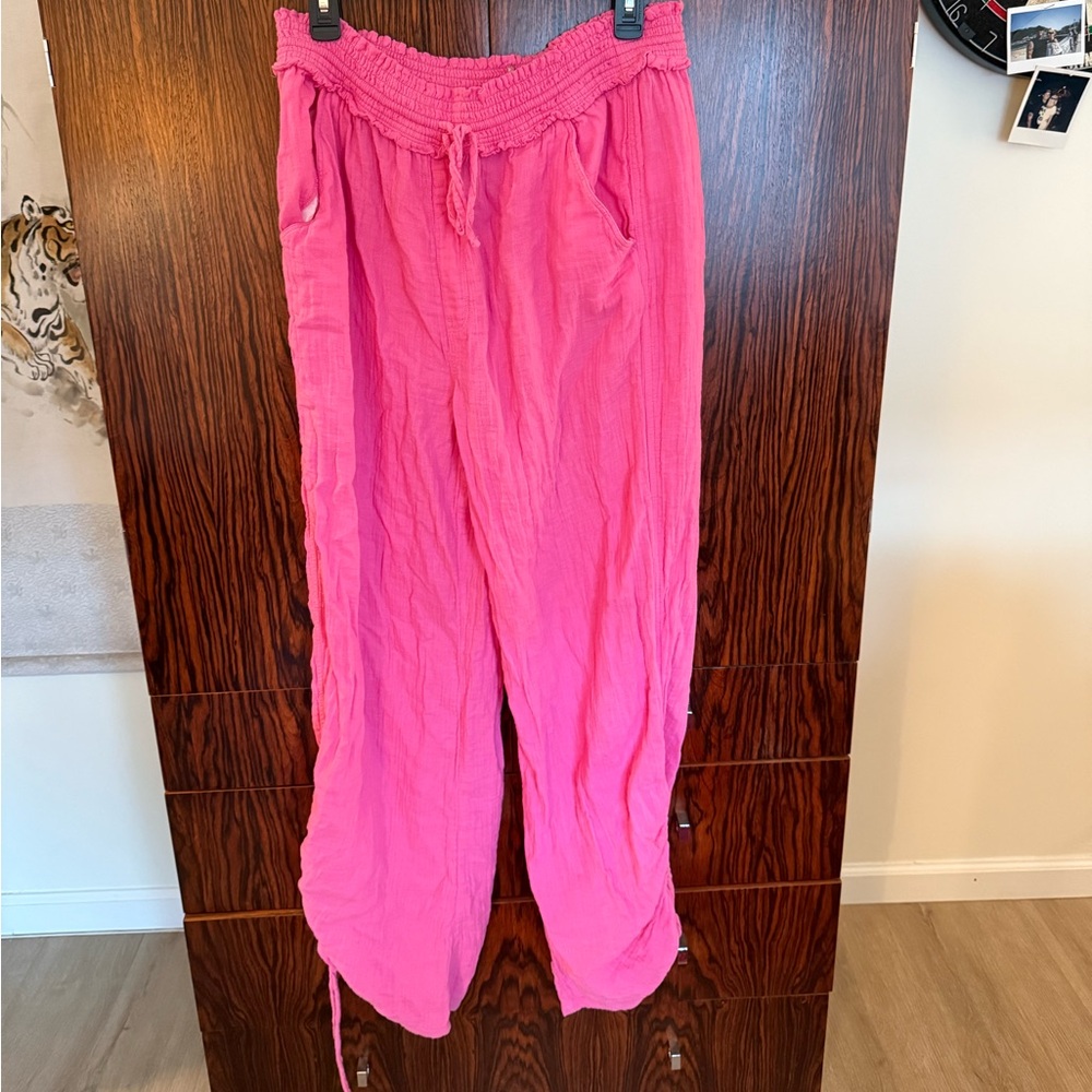 SO Hot Pink Casual Pants